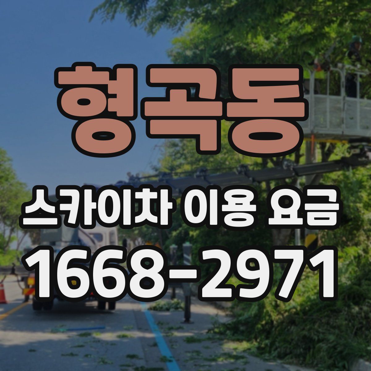 형곡동 스카이차 이용 요금