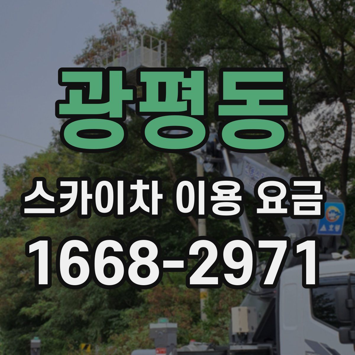 광평동 스카이차 이용 요금