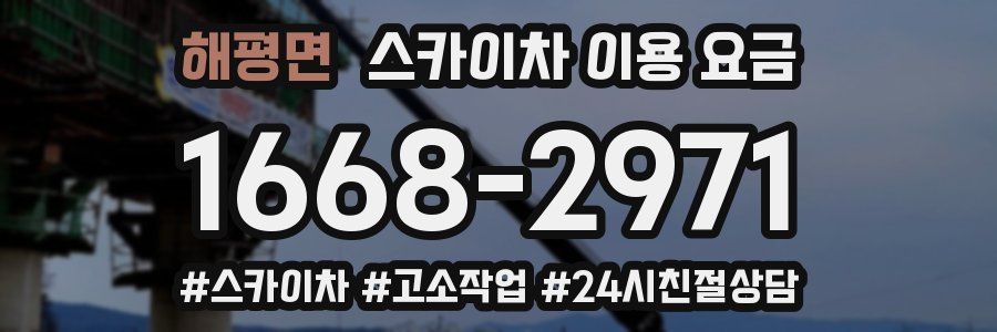 해평면 스카이차 이용 요금