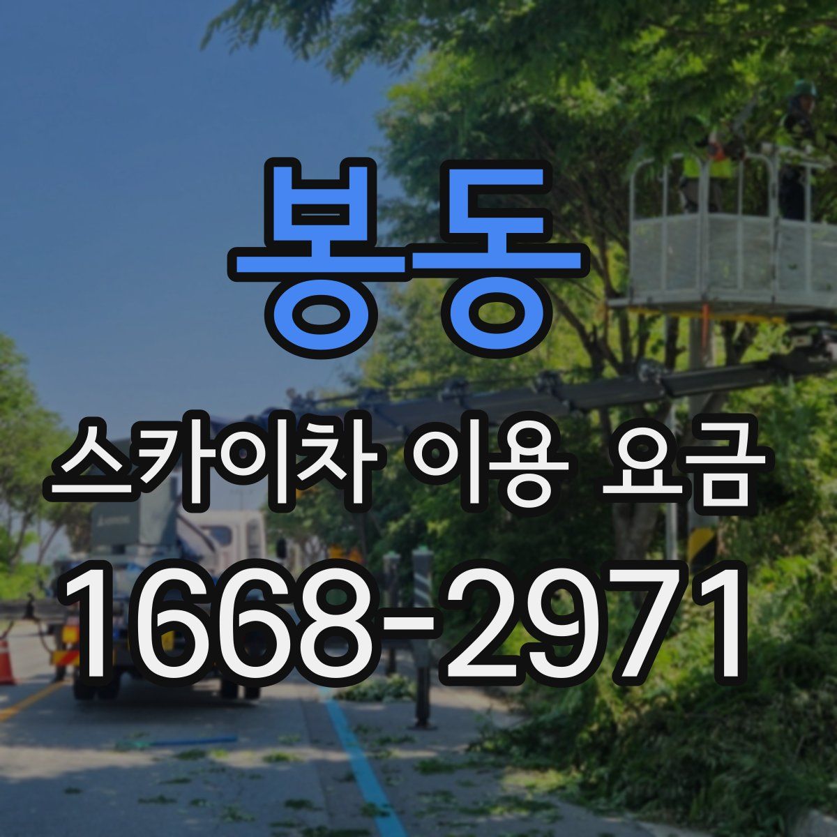 봉동 스카이차 이용 요금