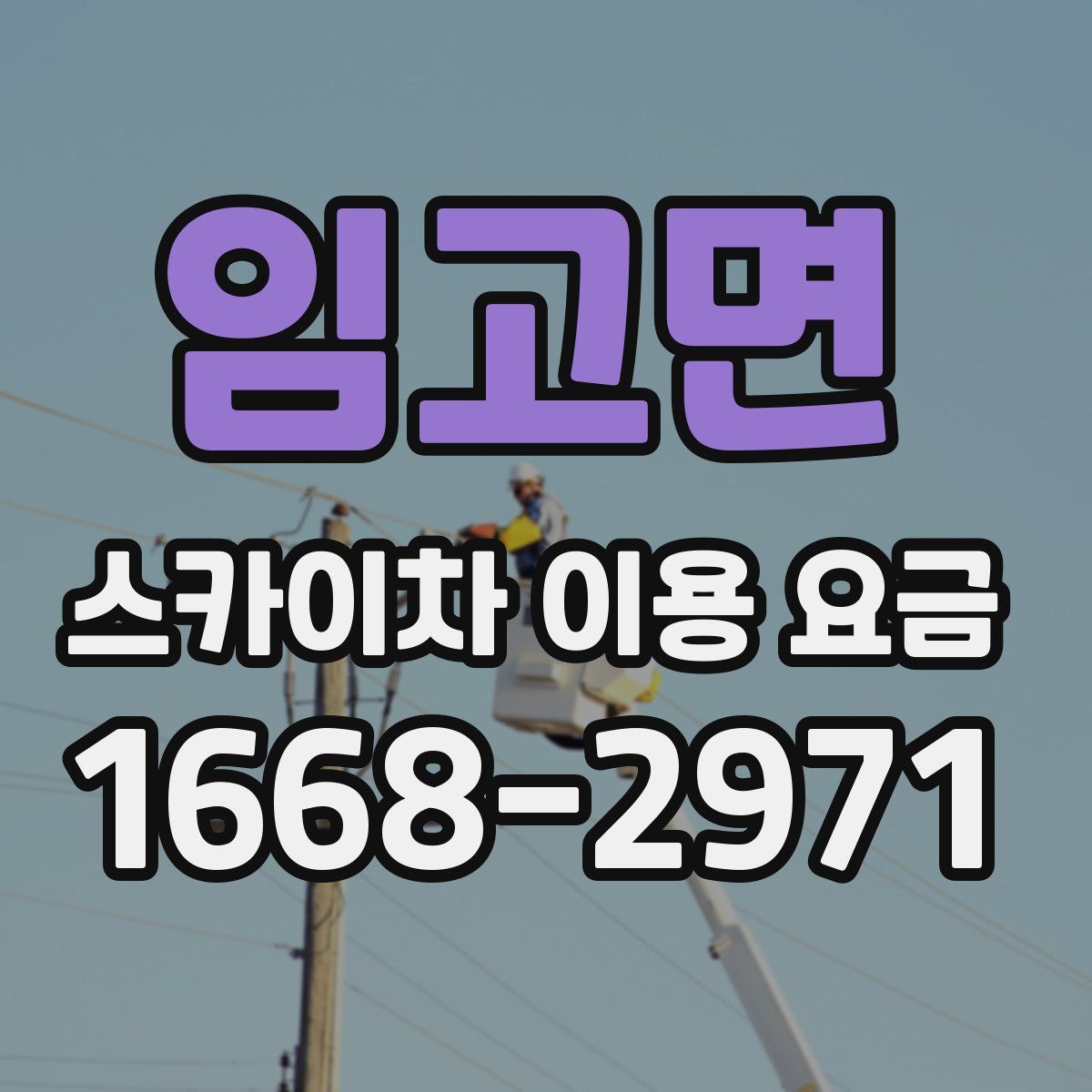 임고면 스카이차 이용 요금