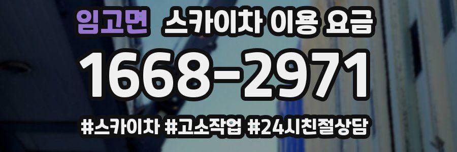 임고면 스카이차 이용 요금