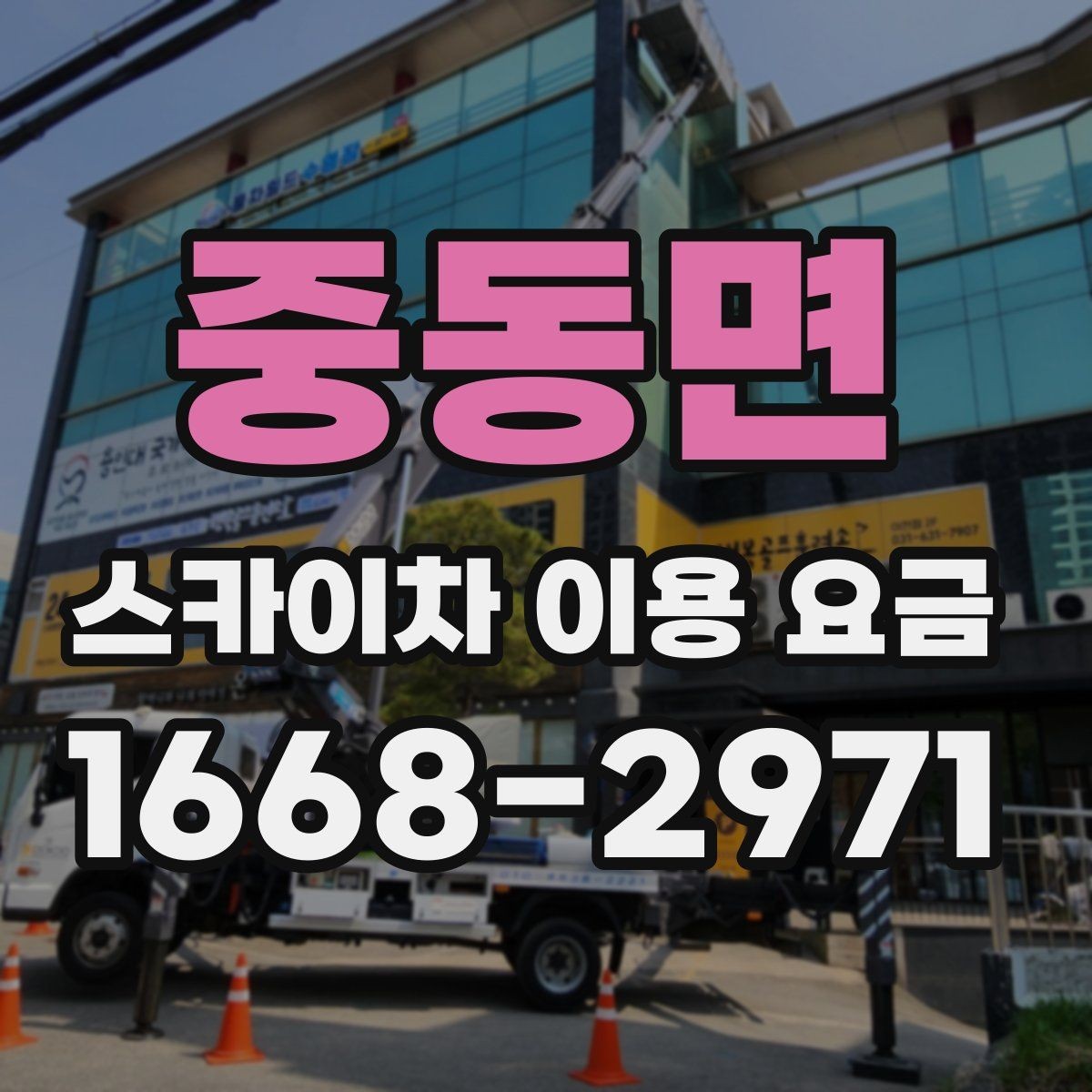 중동면 스카이차 이용 요금 안내와 실제 현장 차이 살펴보기