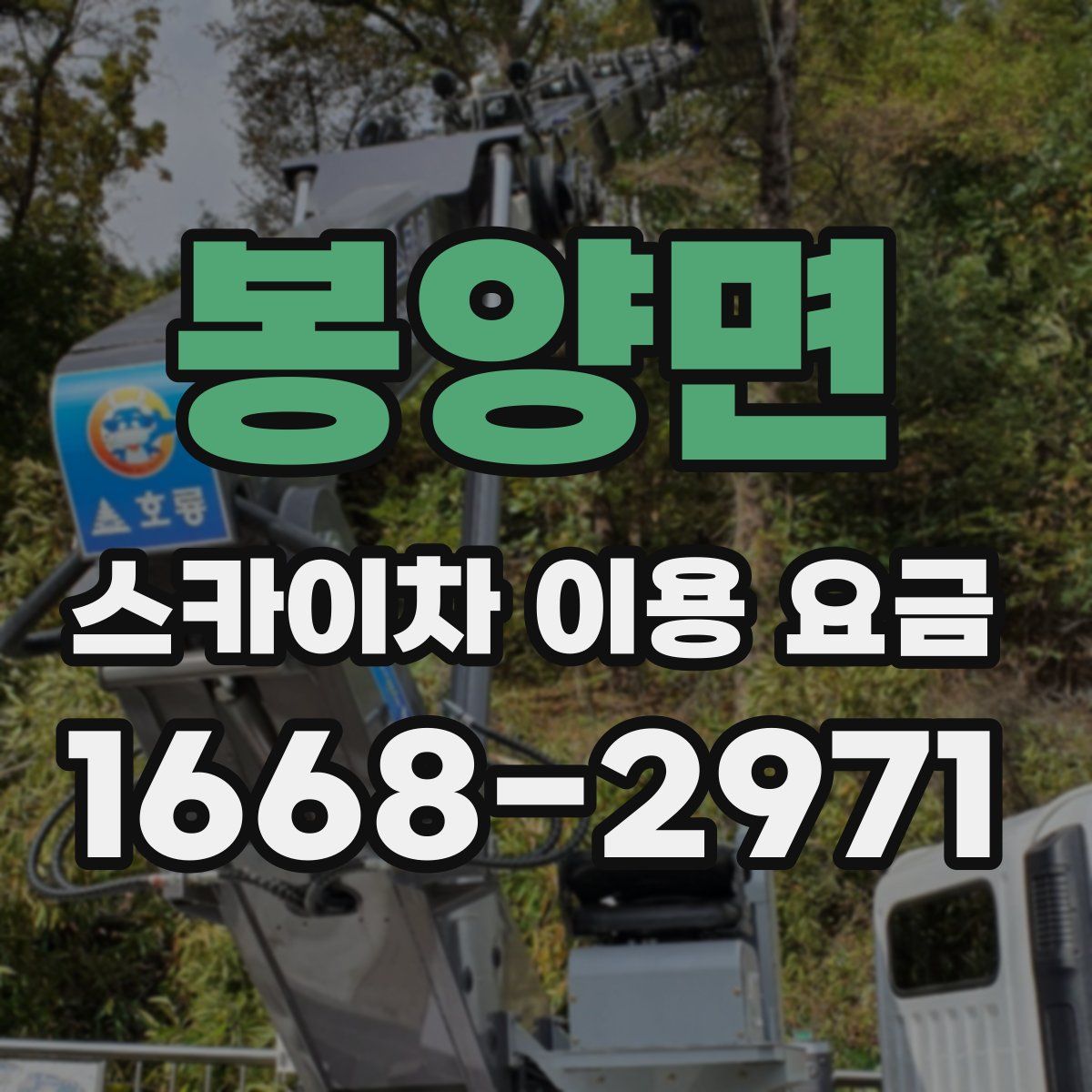 봉양면 스카이차 이용 요금