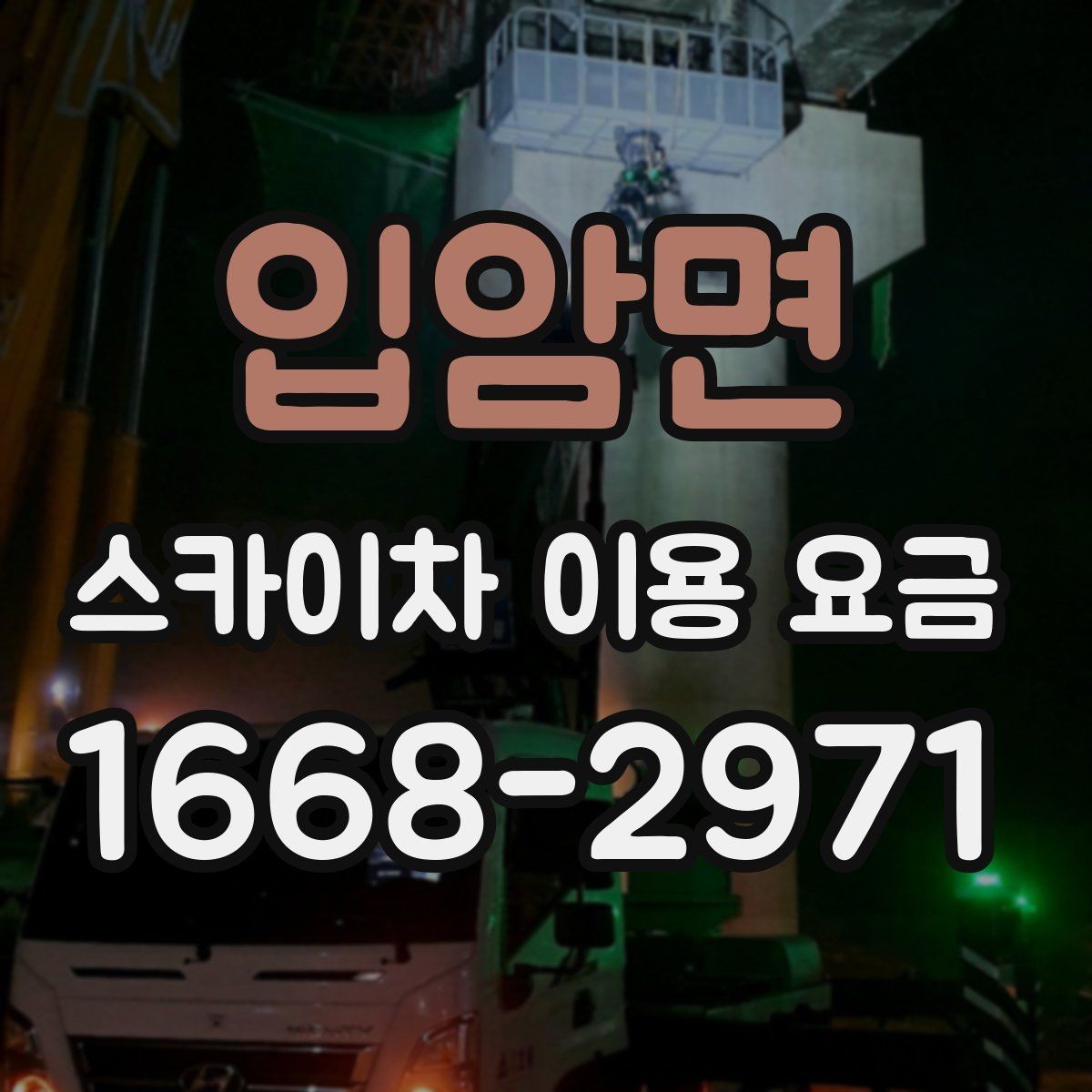 입암면 스카이차 이용 요금 비교에서 중요한 확인 사항