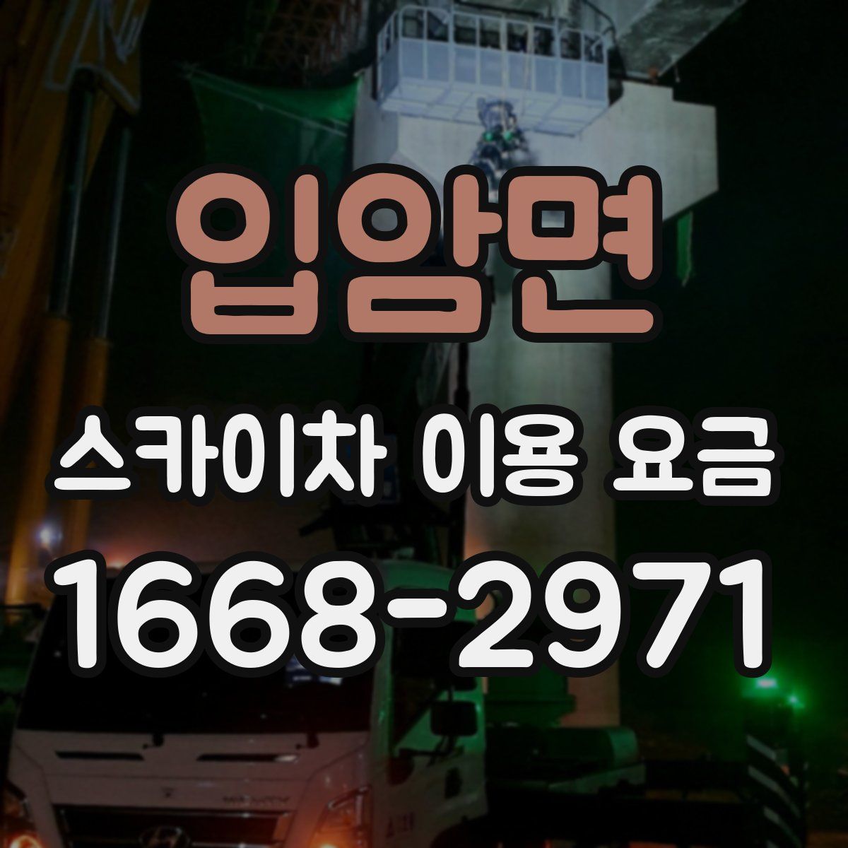 입암면 스카이차 이용 요금