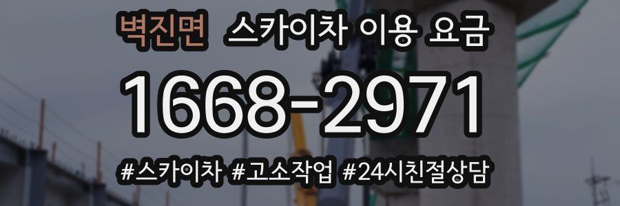 벽진면 스카이차 이용 요금