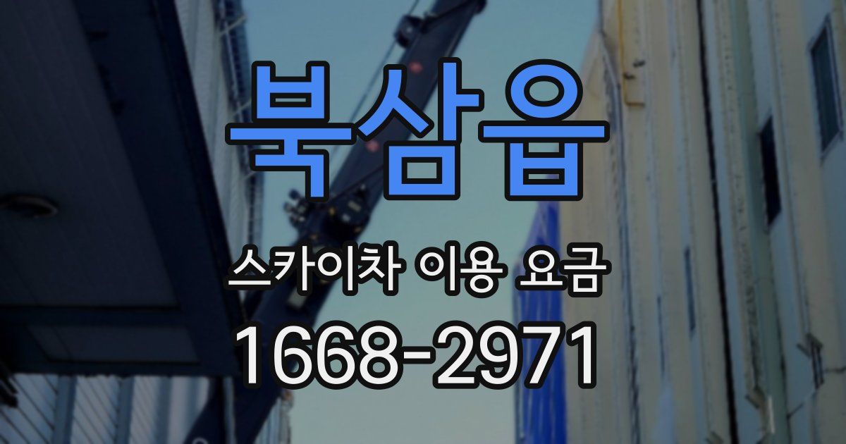 북삼읍 스카이차 이용 요금