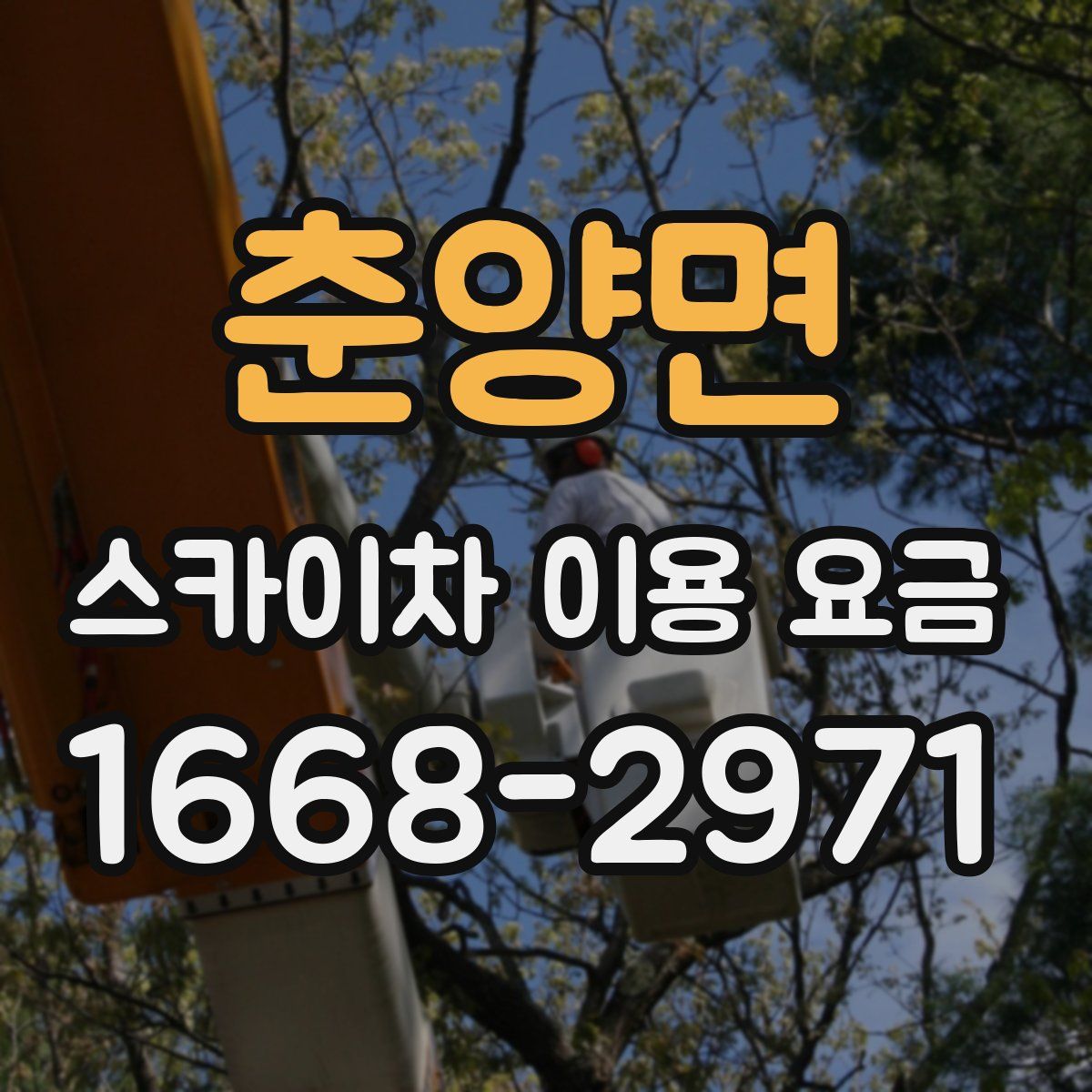 춘양면 스카이차 이용 요금
