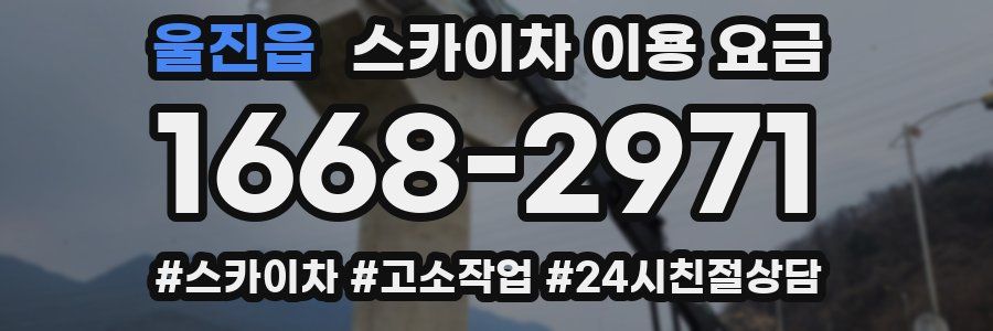 울진읍 스카이차 이용 요금