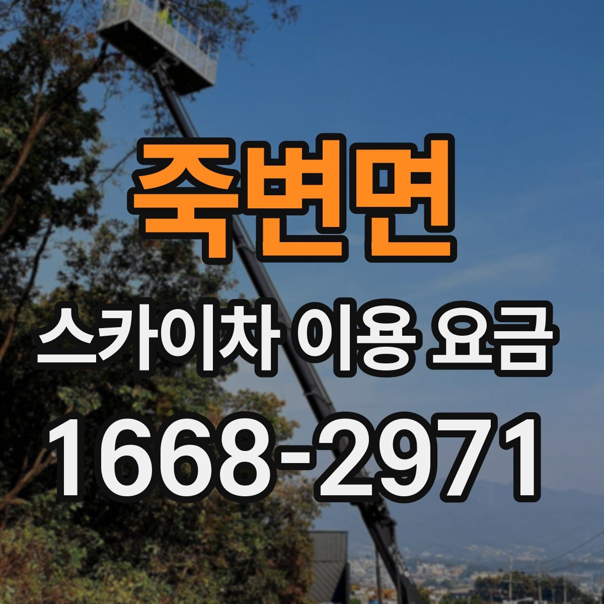죽변면 스카이차 이용 요금