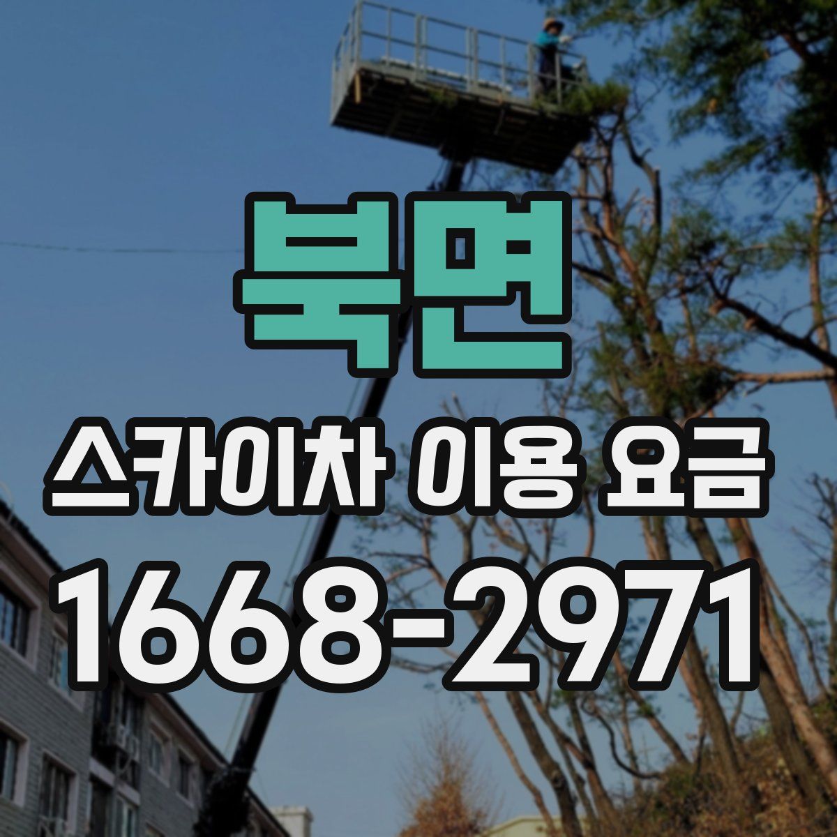 북면 스카이차 이용 요금