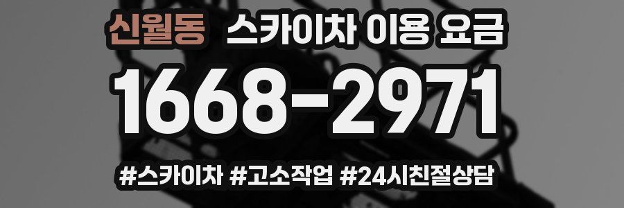 신월동 스카이차 이용 요금