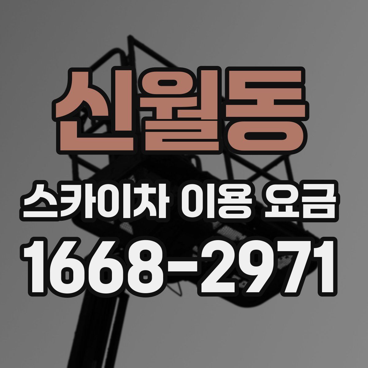 신월동 스카이차 이용 요금