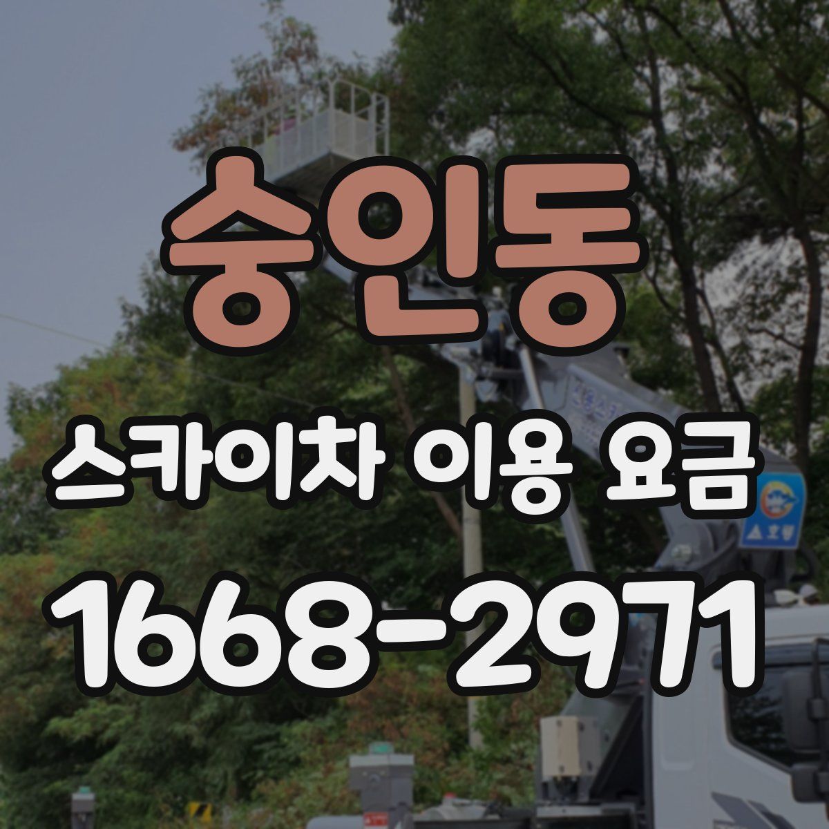 숭인동 스카이차 이용 요금