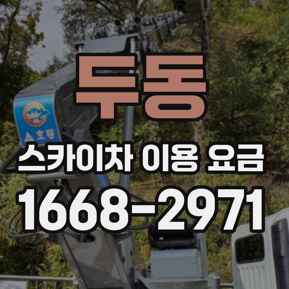 두동 스카이차 이용 요금