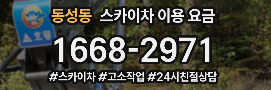 동성동 스카이차 이용 요금