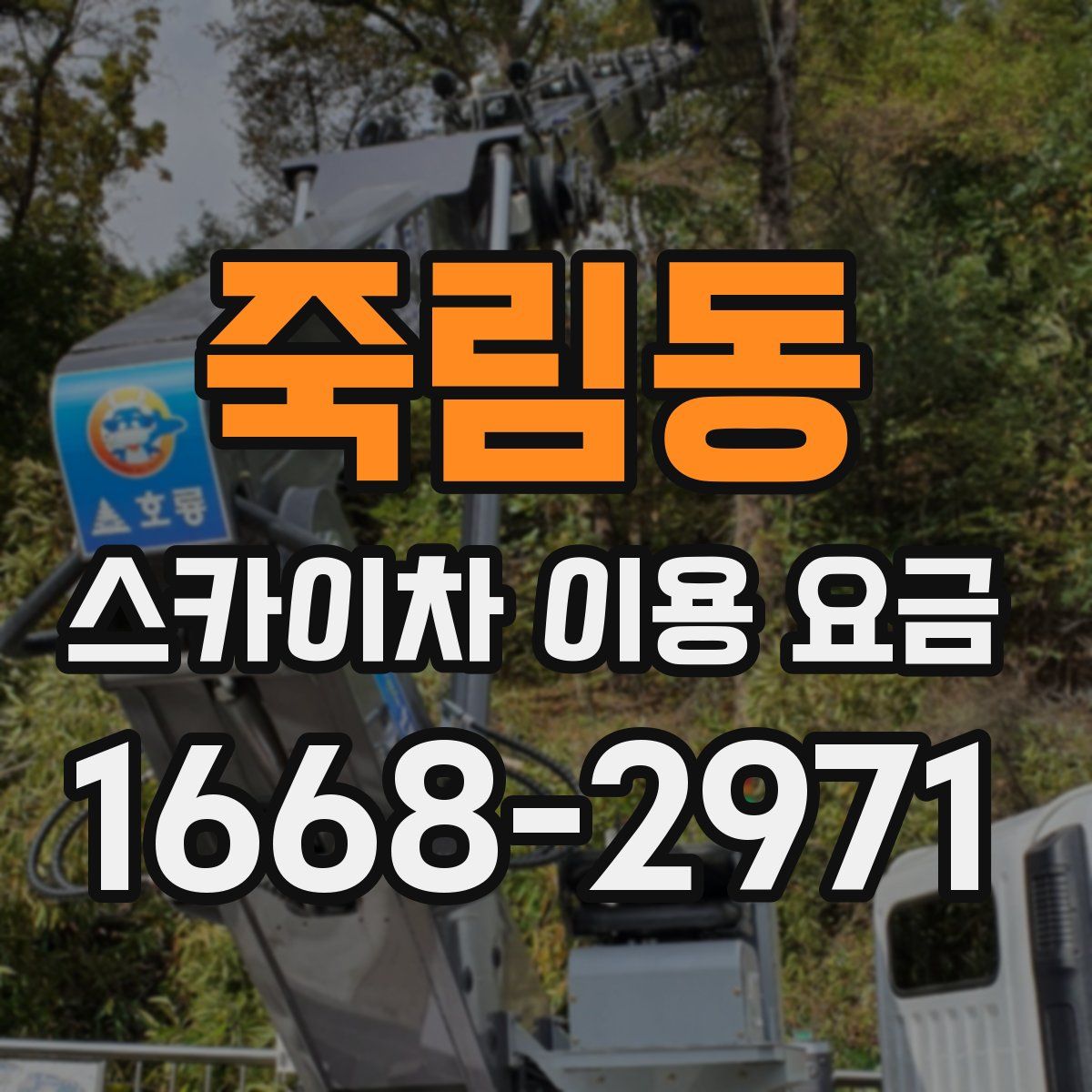 죽림동 스카이차 이용 요금