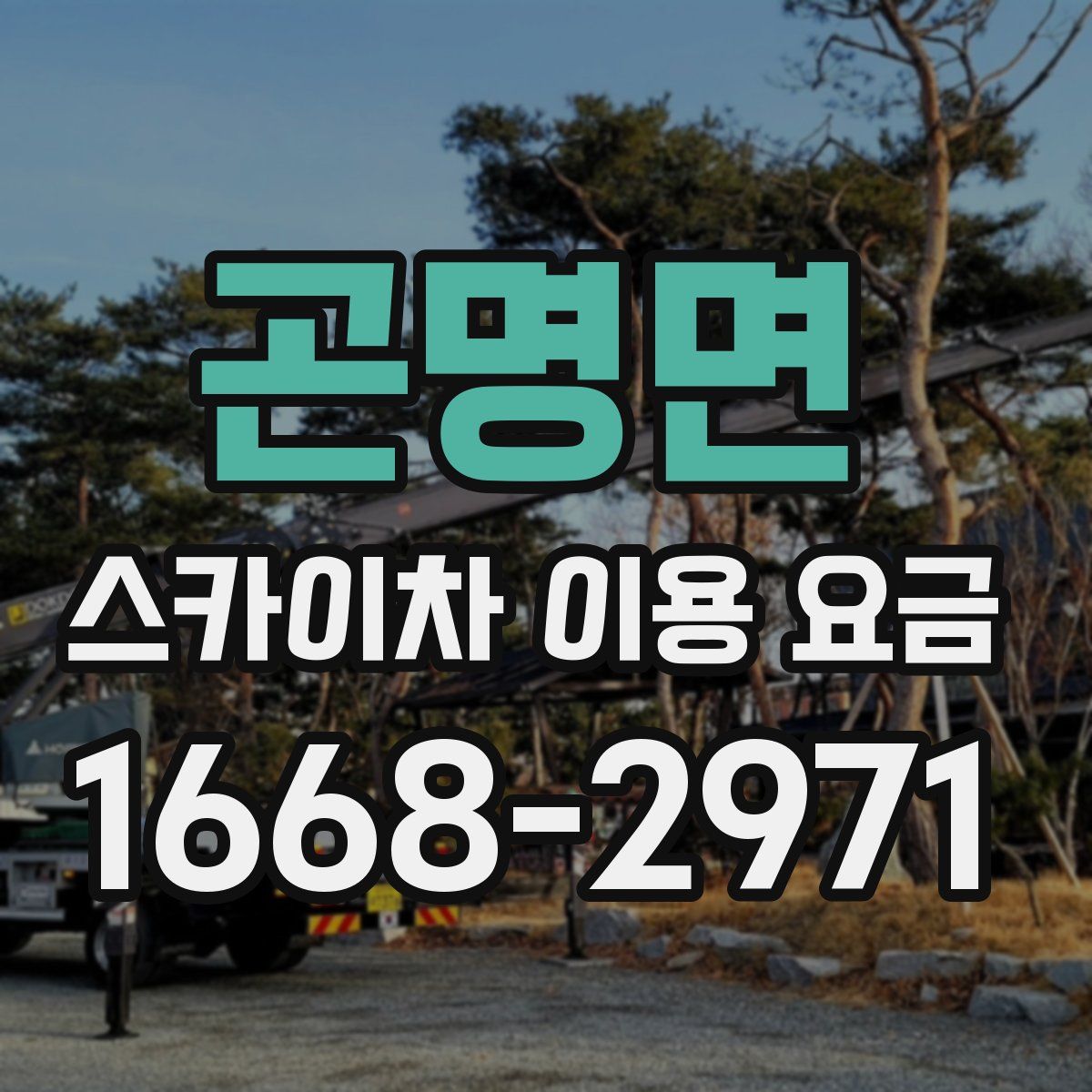 곤명면 스카이차 이용 요금