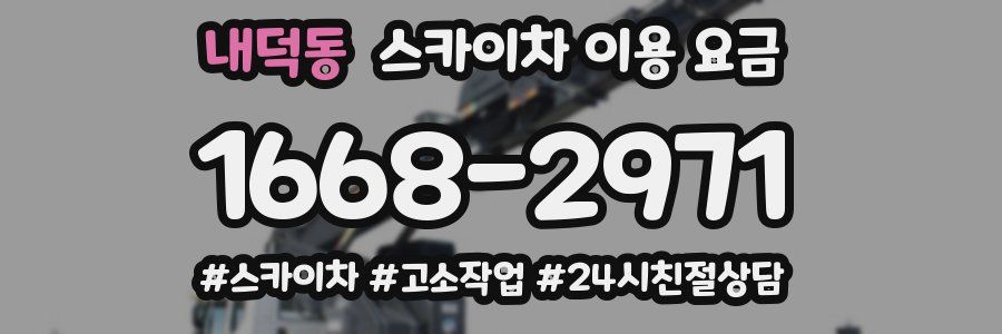 내덕동 스카이차 이용 요금