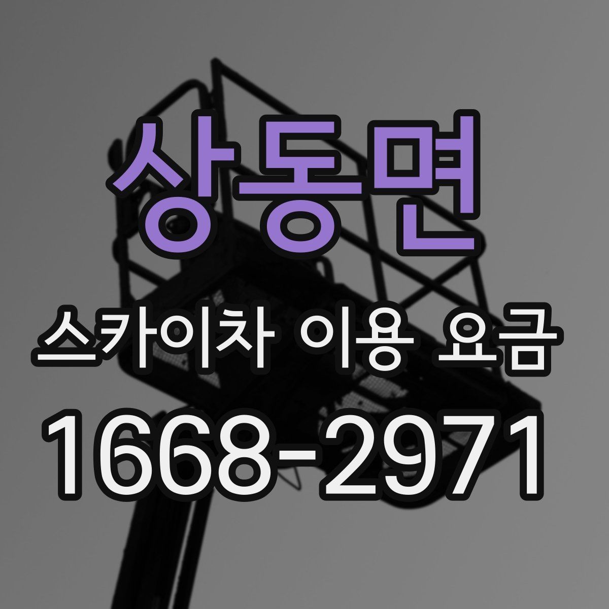 상동면 스카이차 이용 요금 안내에서 자주 보는 용어