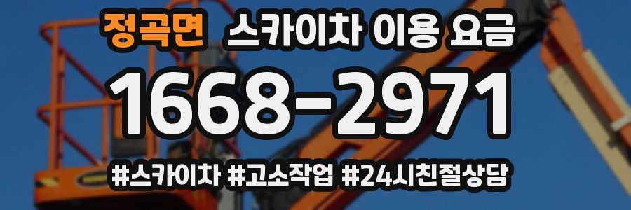 정곡면 스카이차 이용 요금