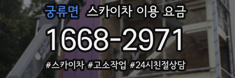 궁류면 스카이차 이용 요금