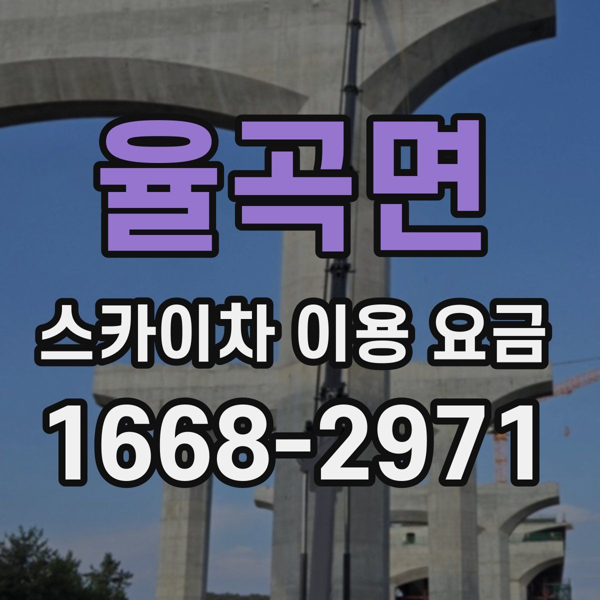 율곡면 스카이차 이용 요금