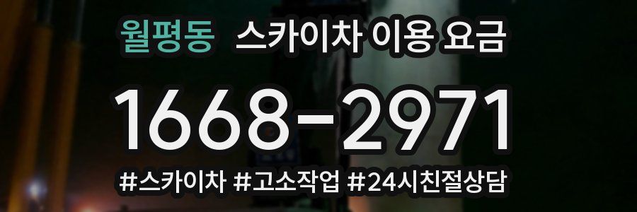월평동 스카이차 이용 요금