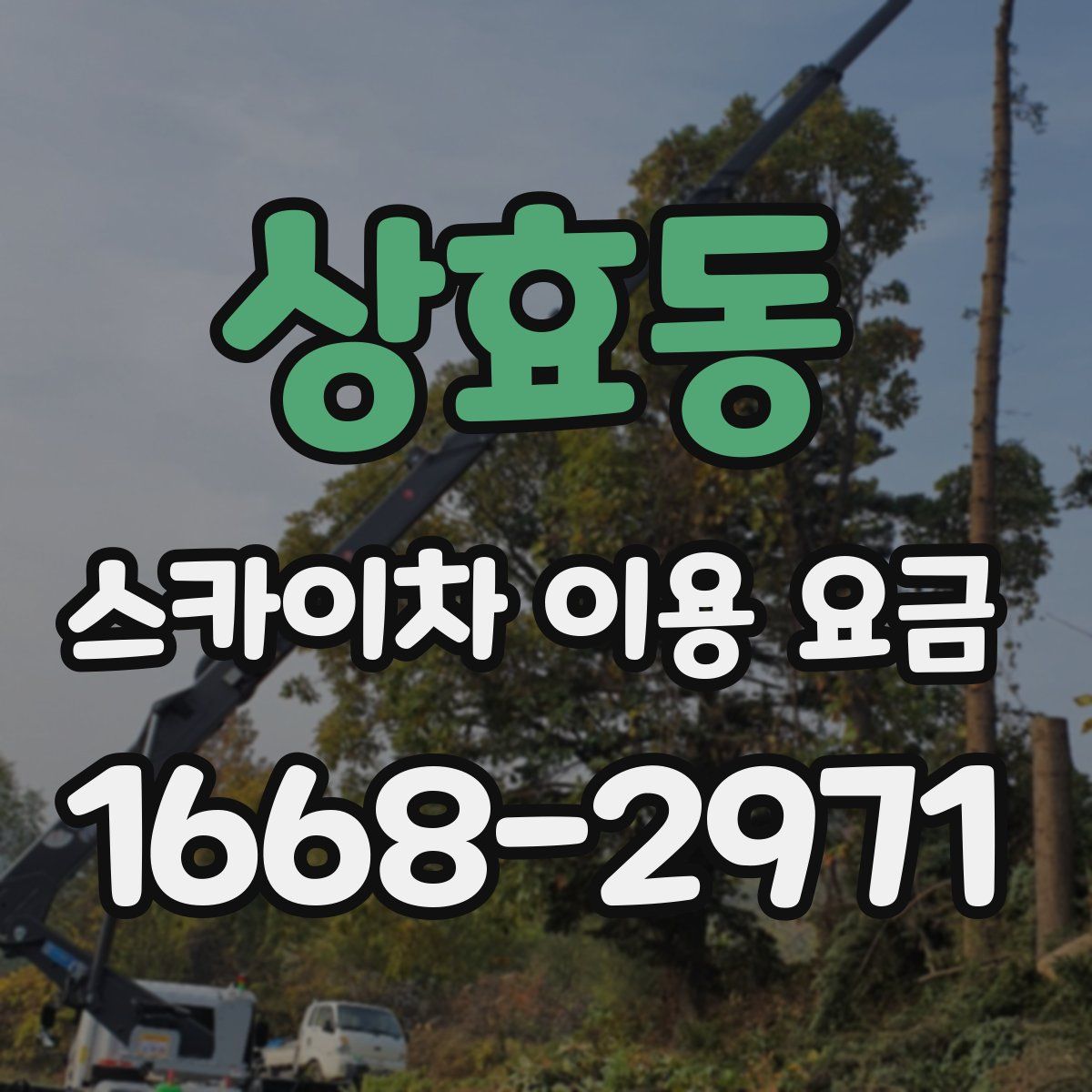 상효동 스카이차 이용 요금