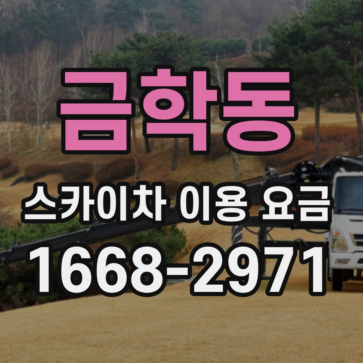 금학동 스카이차 이용 요금