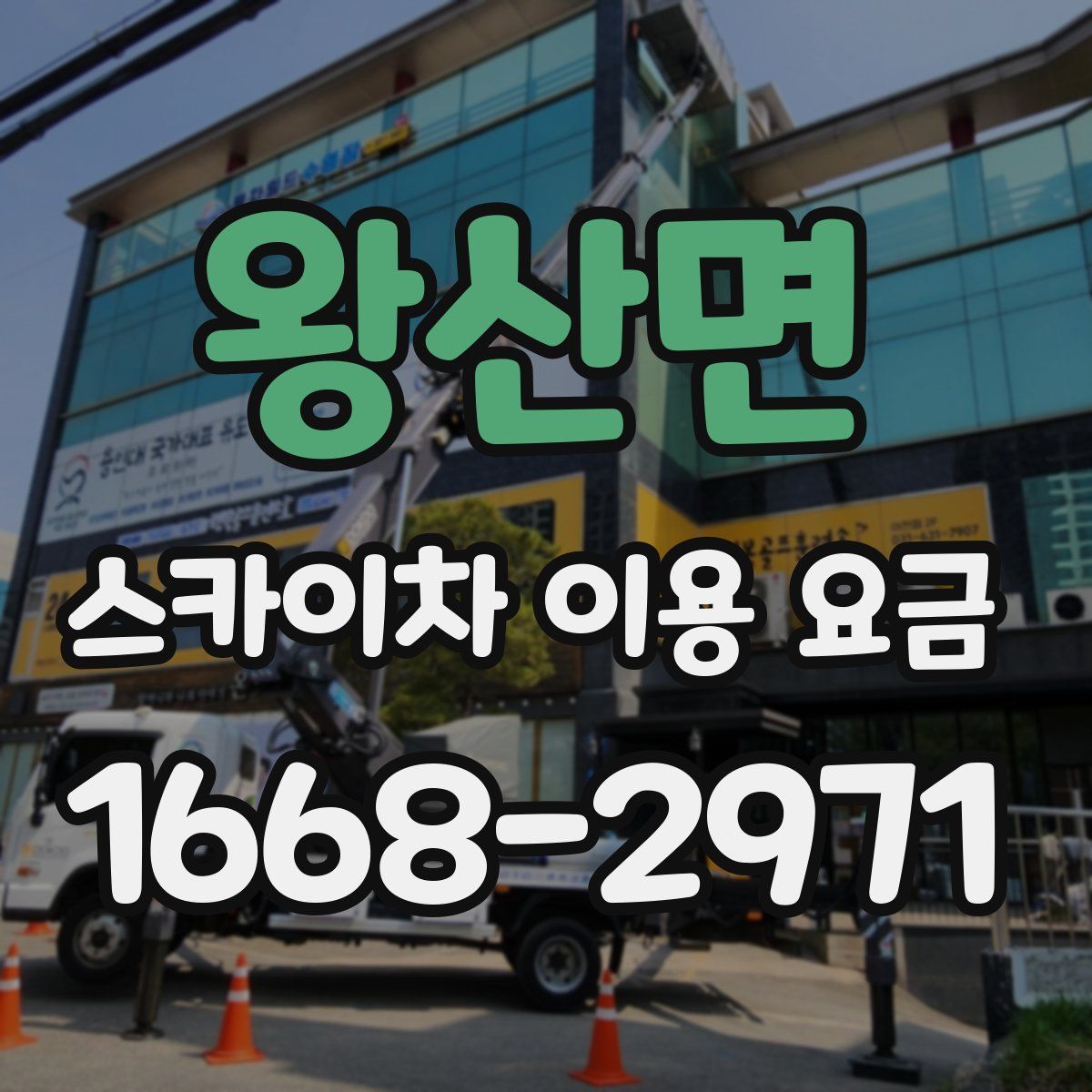 왕산면 스카이차 이용 요금