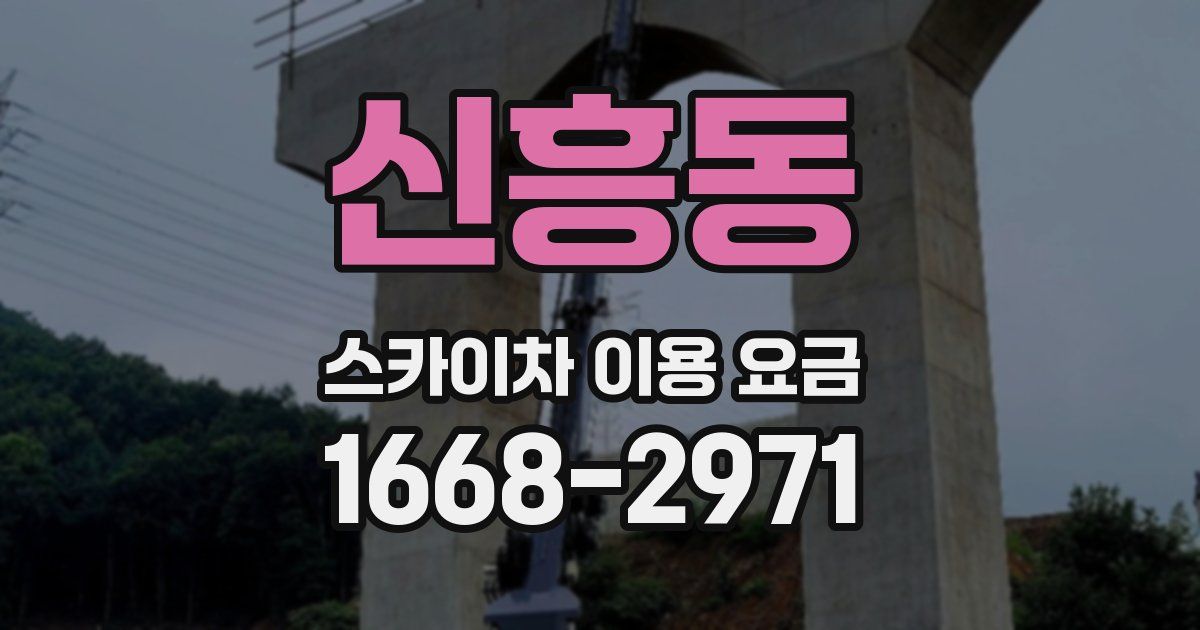 신흥동 스카이차 이용 요금