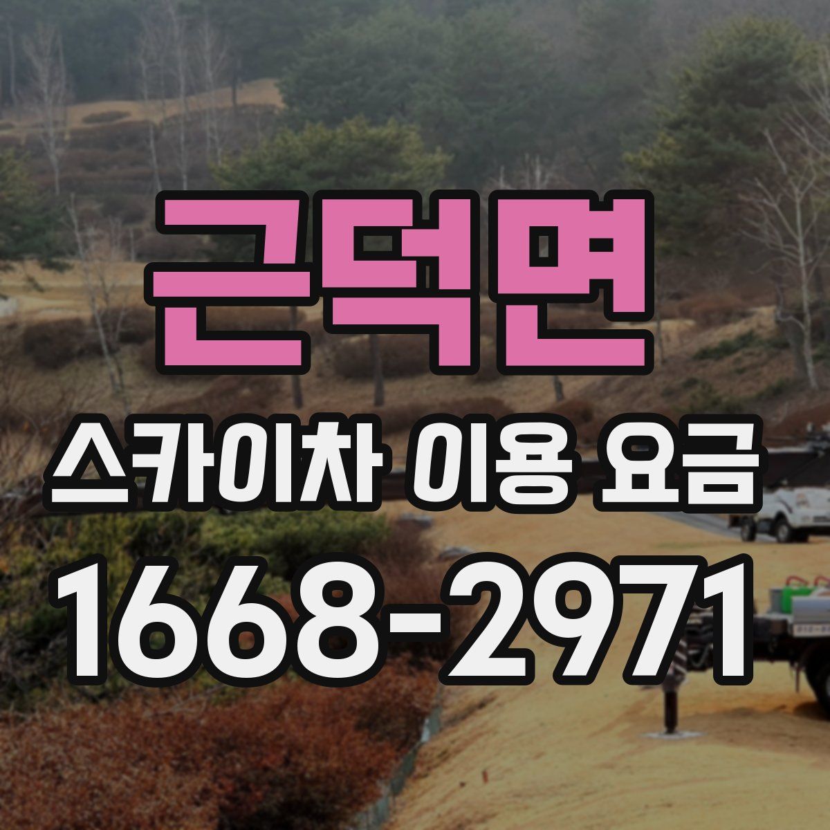 근덕면 스카이차 이용 요금
