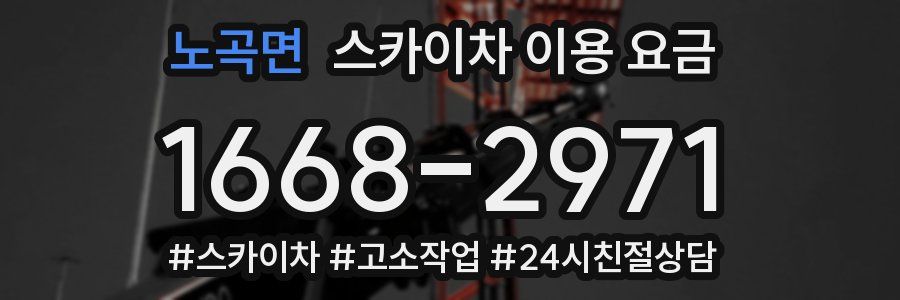 노곡면 스카이차 이용 요금