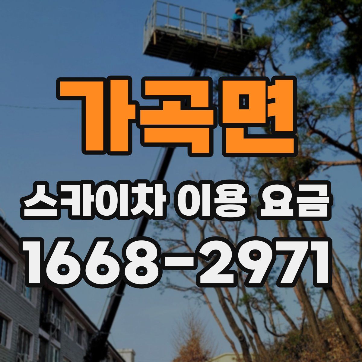 가곡면 스카이차 이용 요금