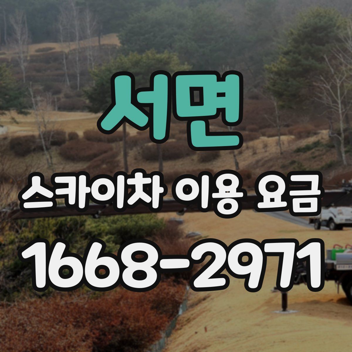 서면 스카이차 이용 요금