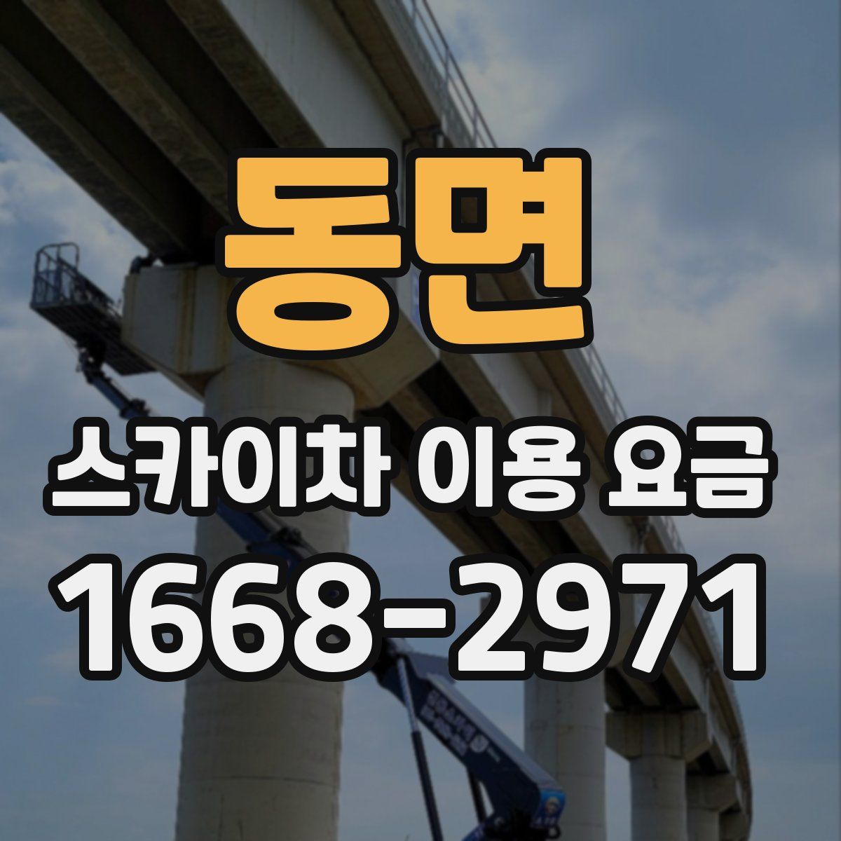 동면 스카이차 이용 요금