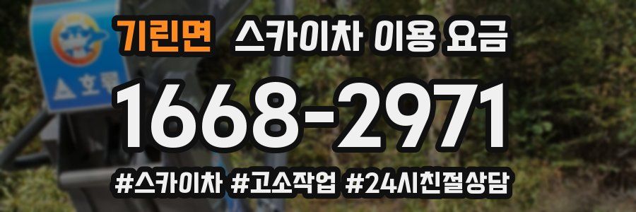 기린면 스카이차 이용 요금