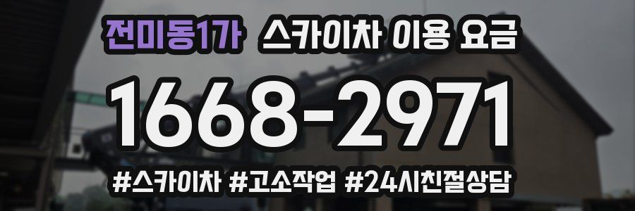 전미동1가 스카이차 이용 요금