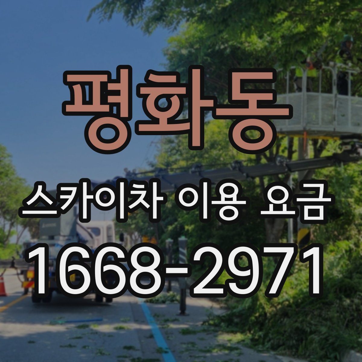 평화동 스카이차 이용 요금