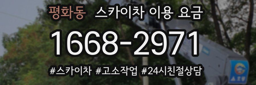 평화동 스카이차 이용 요금