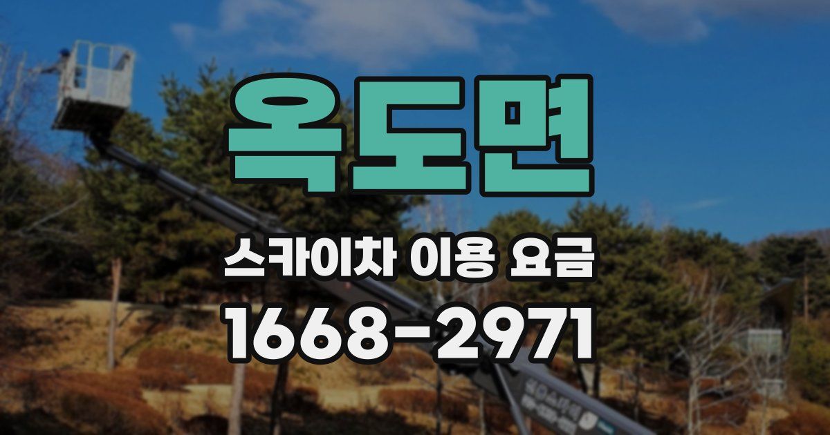 옥도면 스카이차 이용 요금