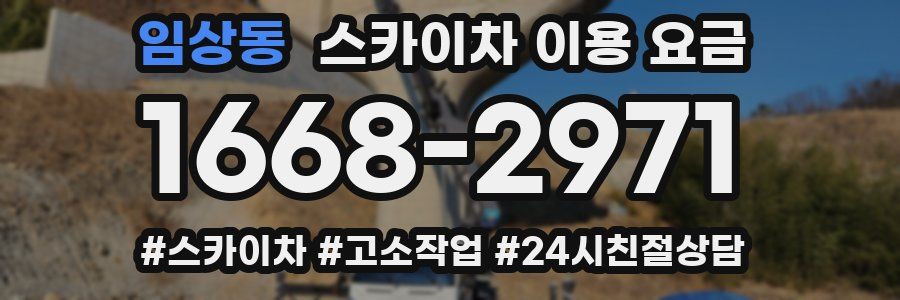 임상동 스카이차 이용 요금