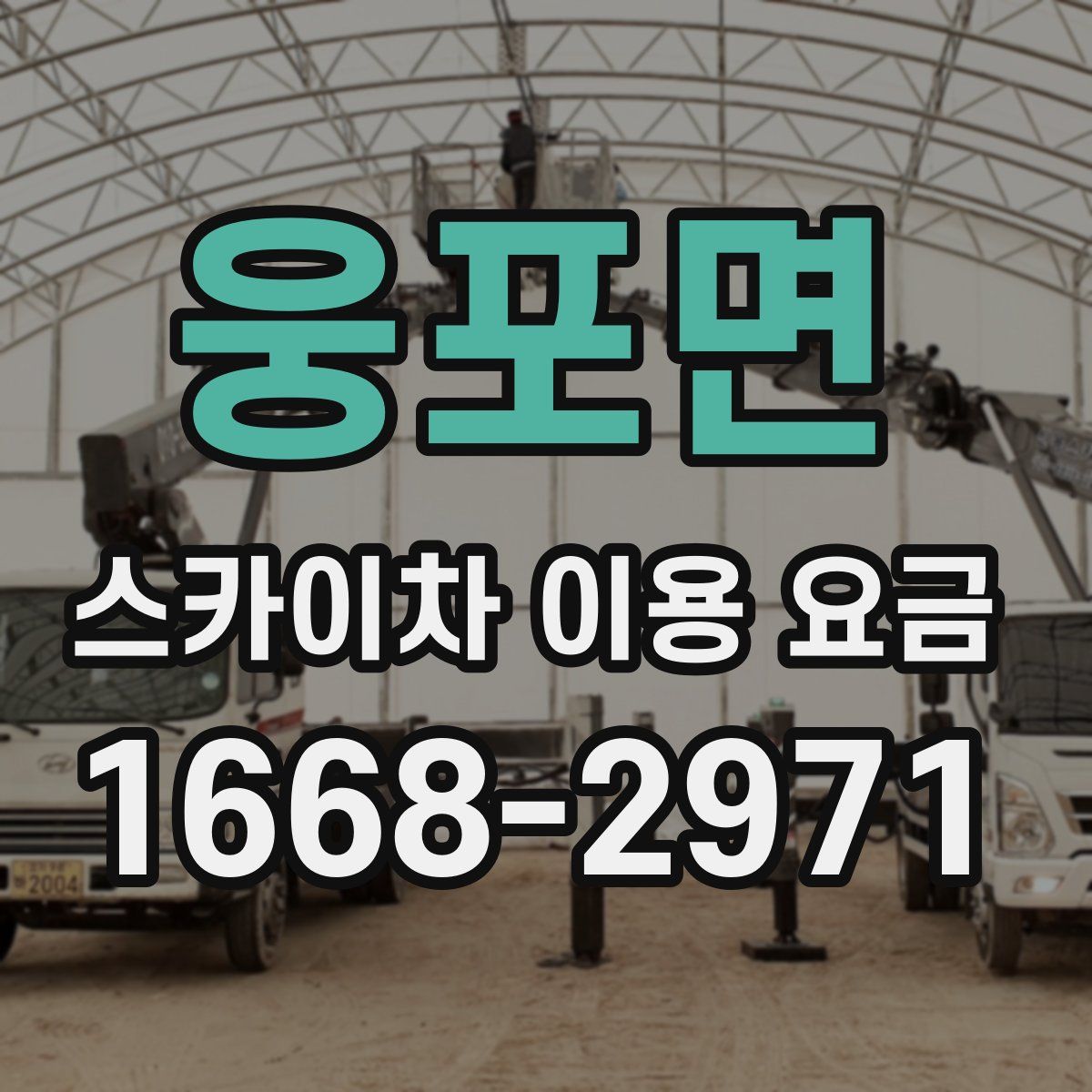 웅포면 스카이차 이용 요금