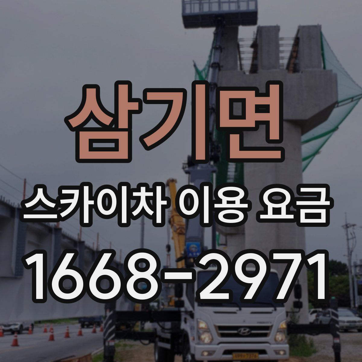 삼기면 스카이차 이용 요금