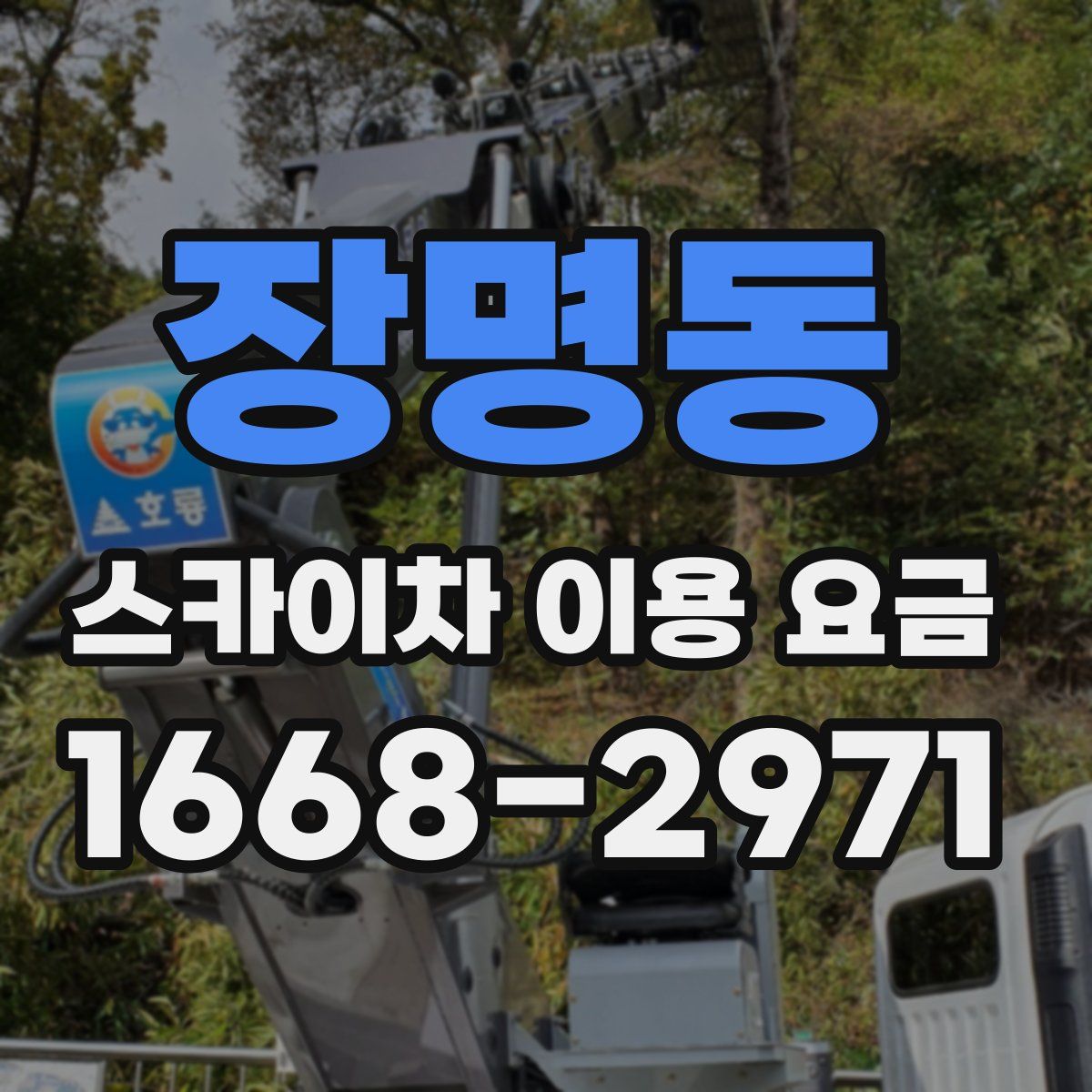 장명동 스카이차 이용 요금