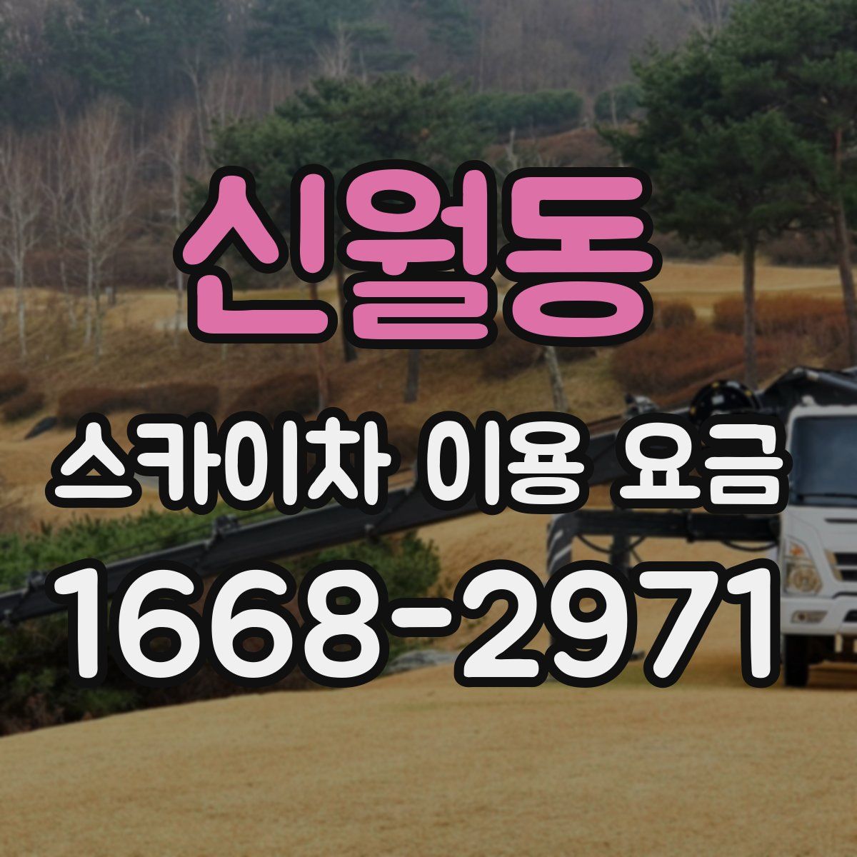 신월동 스카이차 이용 요금