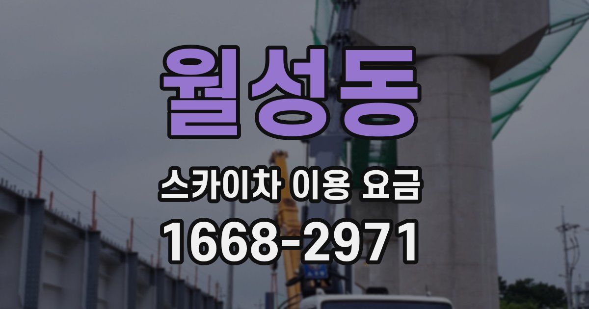 월성동 스카이차 이용 요금