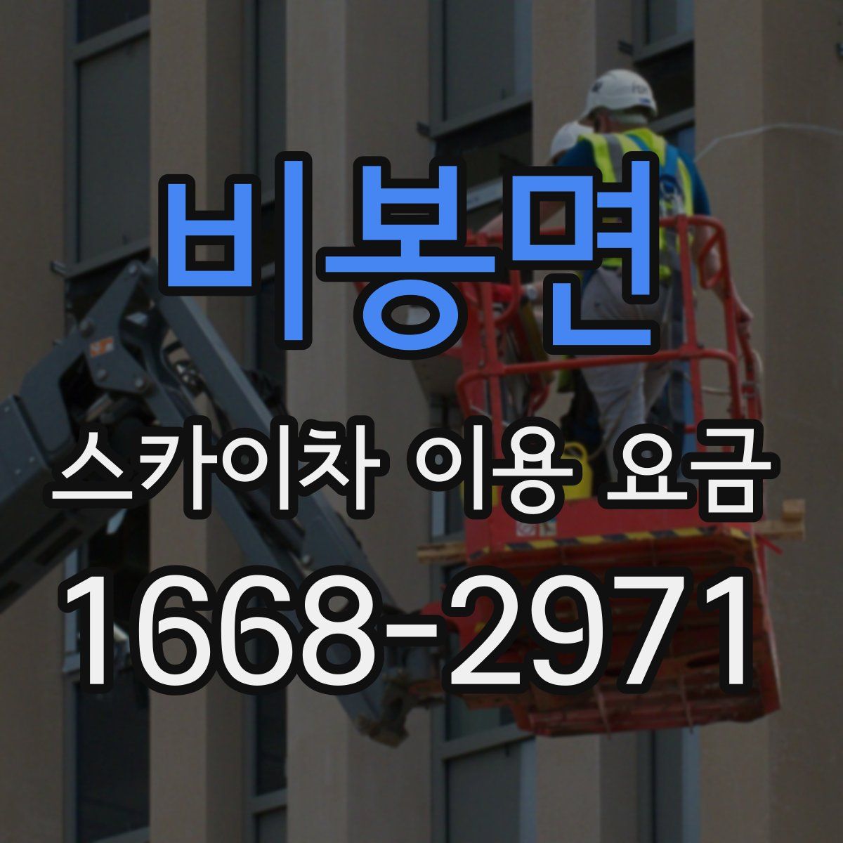 비봉면 스카이차 이용 요금